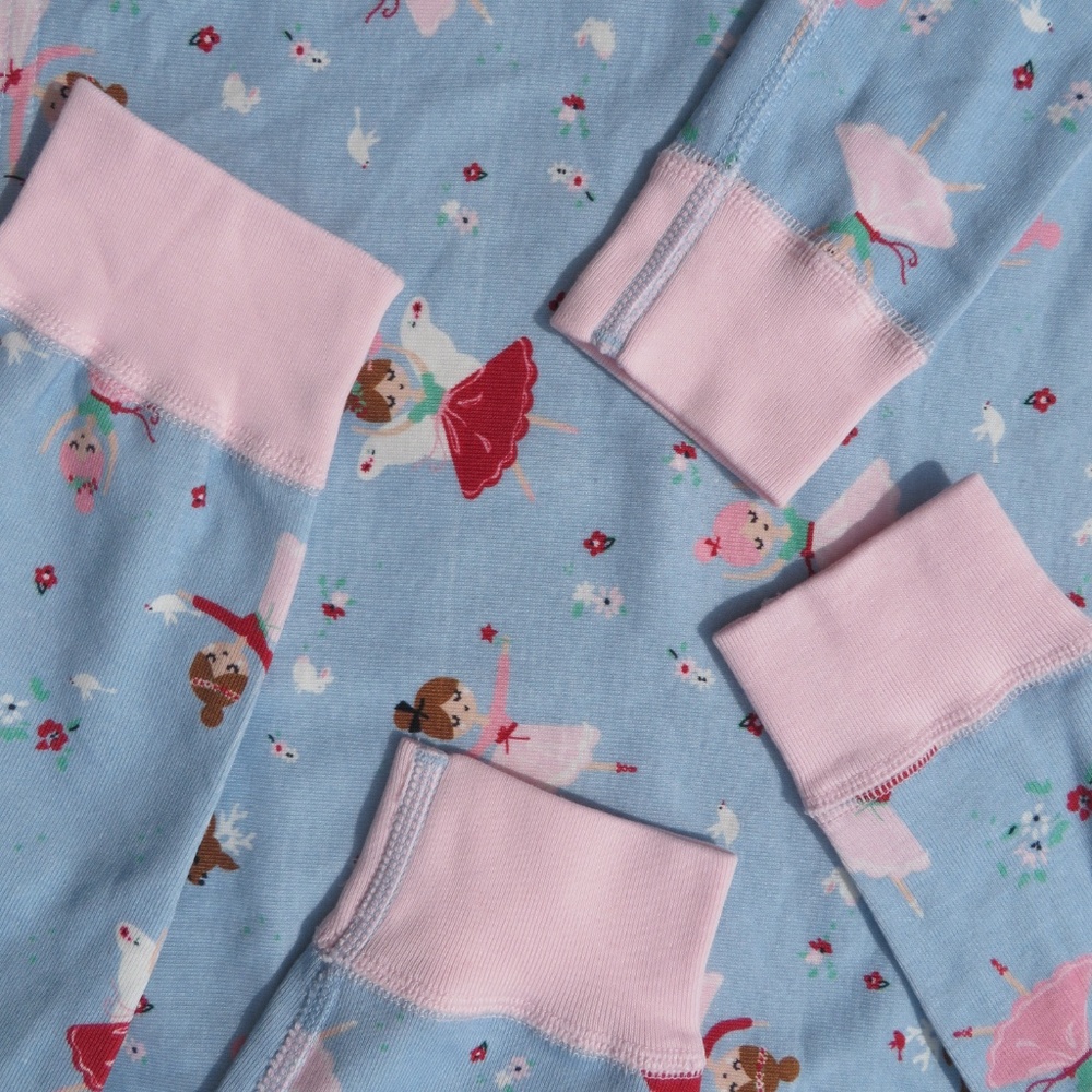 Hanna Andersson 150 Girls Pajamas Organic NEW 12 - Picture 8 of 8